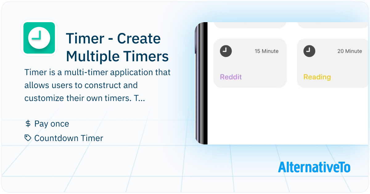 Timer Creator Timer - Create Multiple Timers: Create timers for gym, cooking ...
