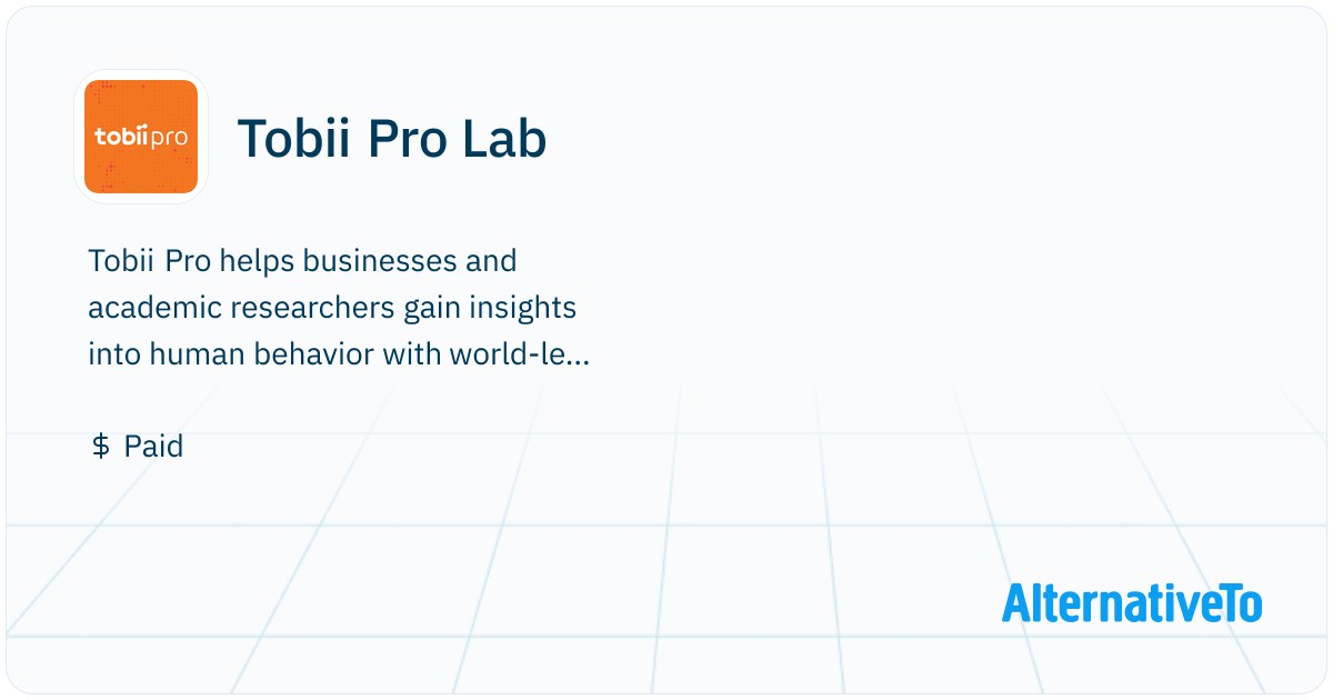 Tobii Pro Lab: Software for a wide range of studies, Tobii Pro Lab ...