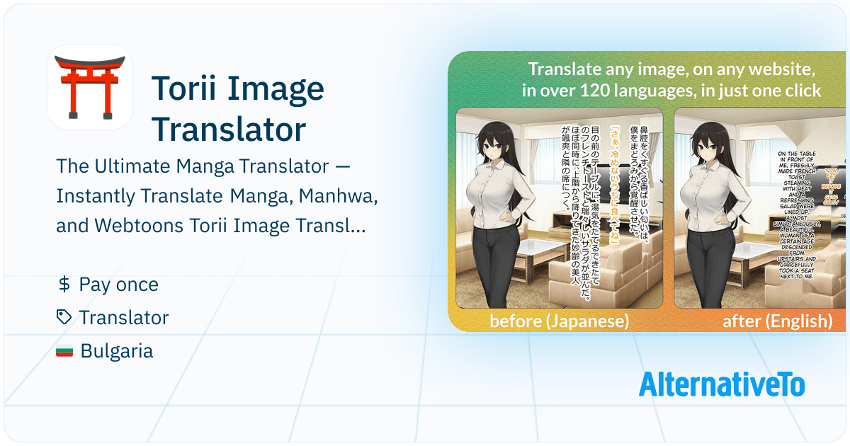 Torii Image Translator: The Ultimate Manga Translator — Instantly ...