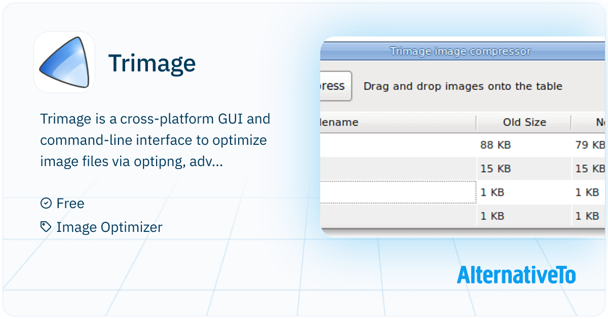 Tr Image Trimage: Cross-platform GUI and command-line | AlternativeTo