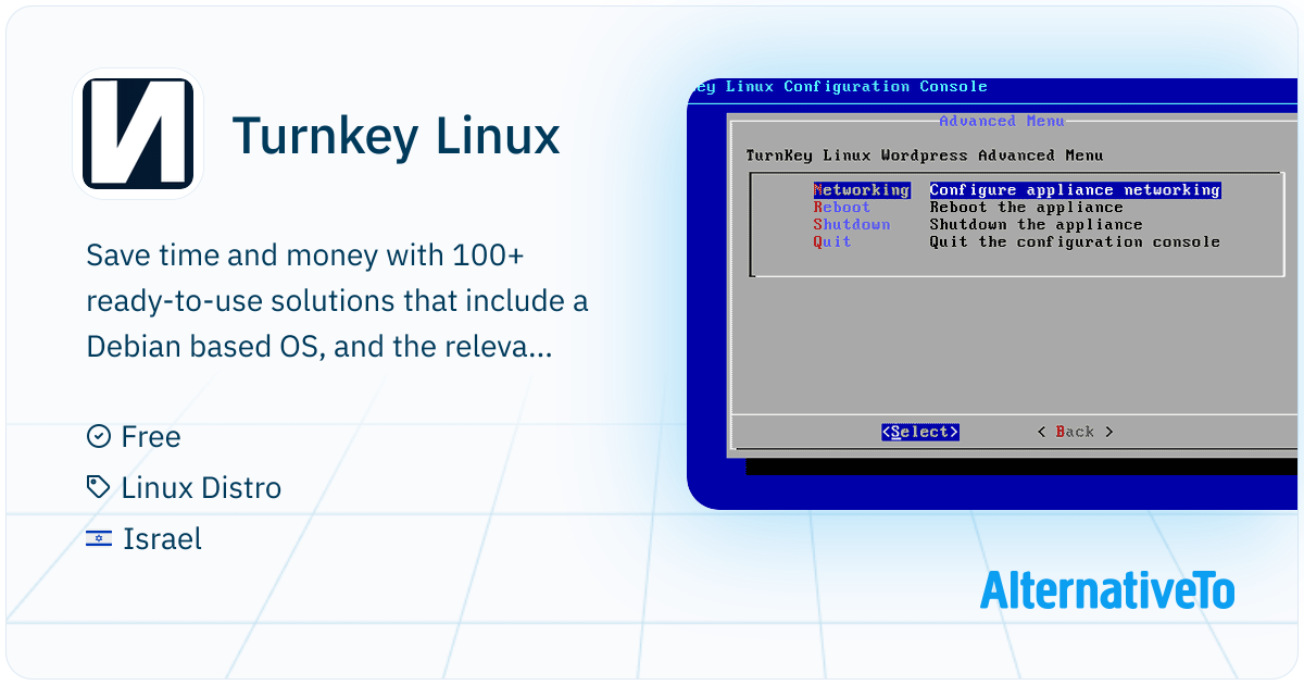 Turnkey Linux: TurnKey Linux provides a super simple way to deploy open ...