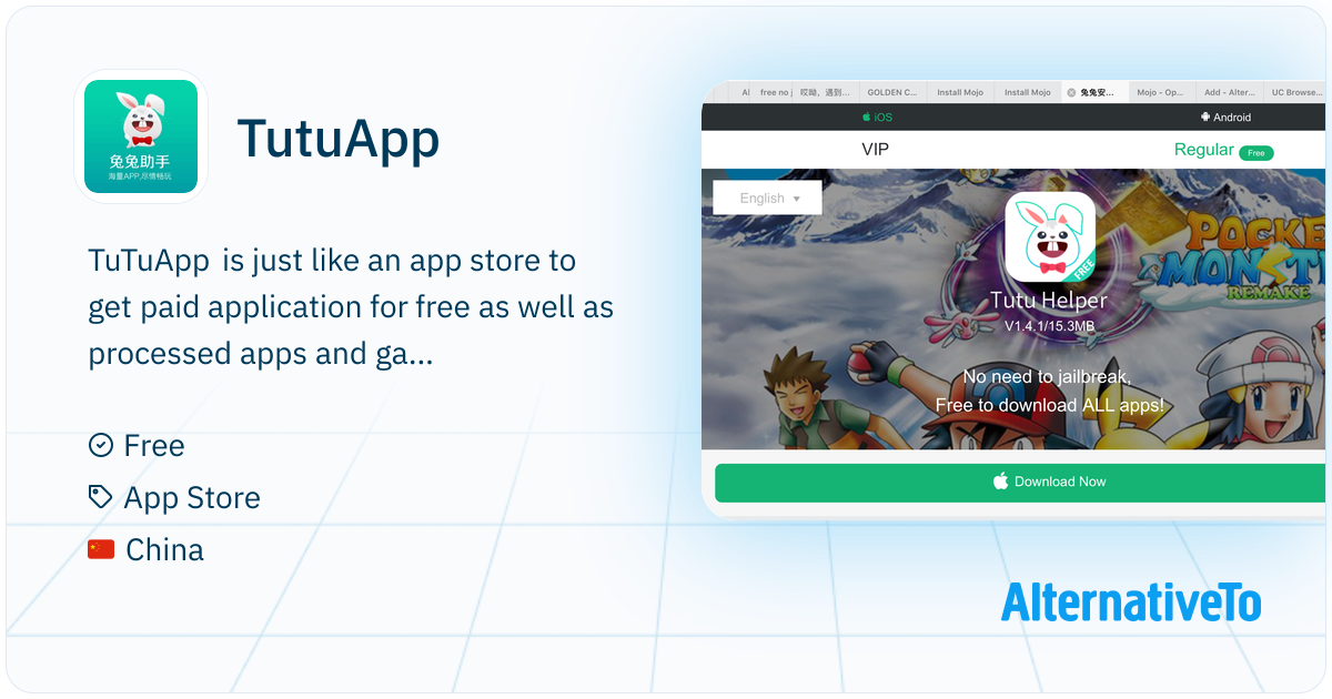 Tutu Apps TutuApp: TuTu app is popularly known for its Pokemon Go modified ...