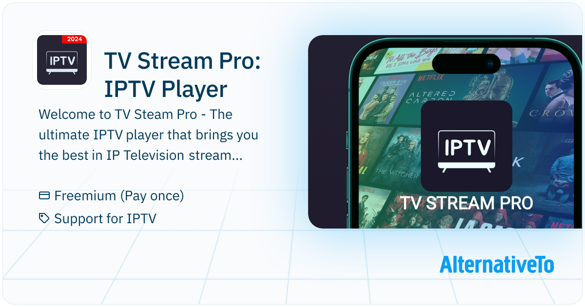 TV Stream Pro: IPTV Player: Watch TV online & unlock a world of IPTV ...