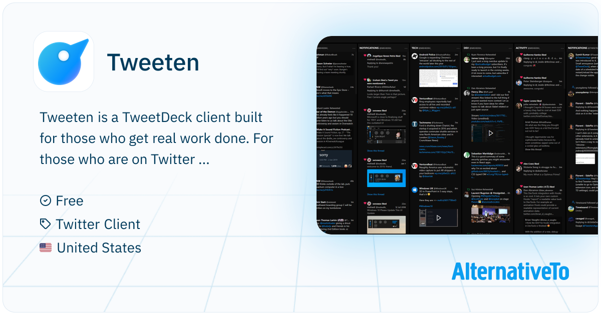 Tweeten: An intuitive and powerful Twitter experience built for those ...