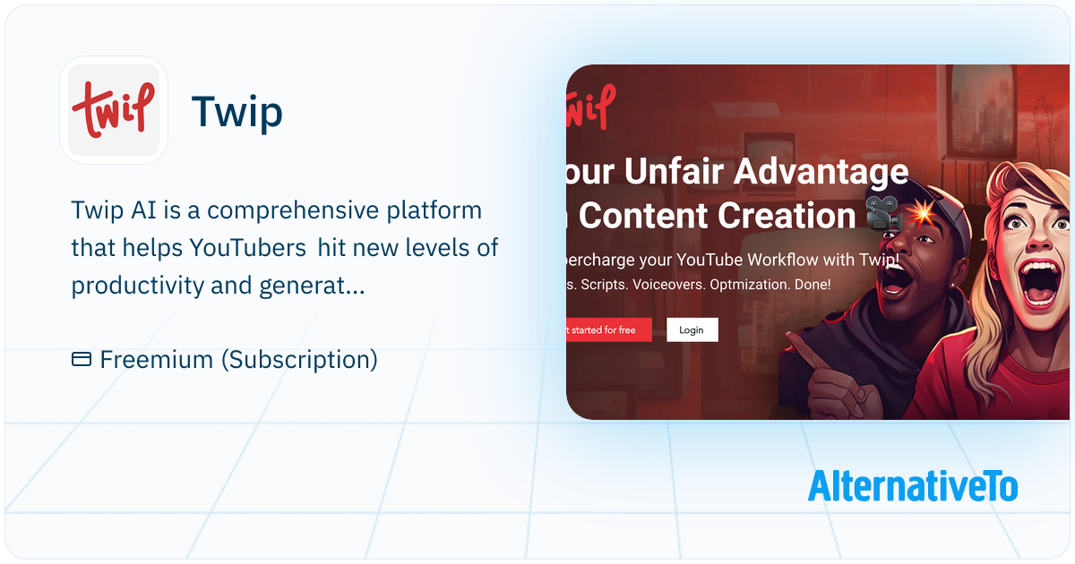 Twip Twip: AI powered platform that propels content creators to new levels ...