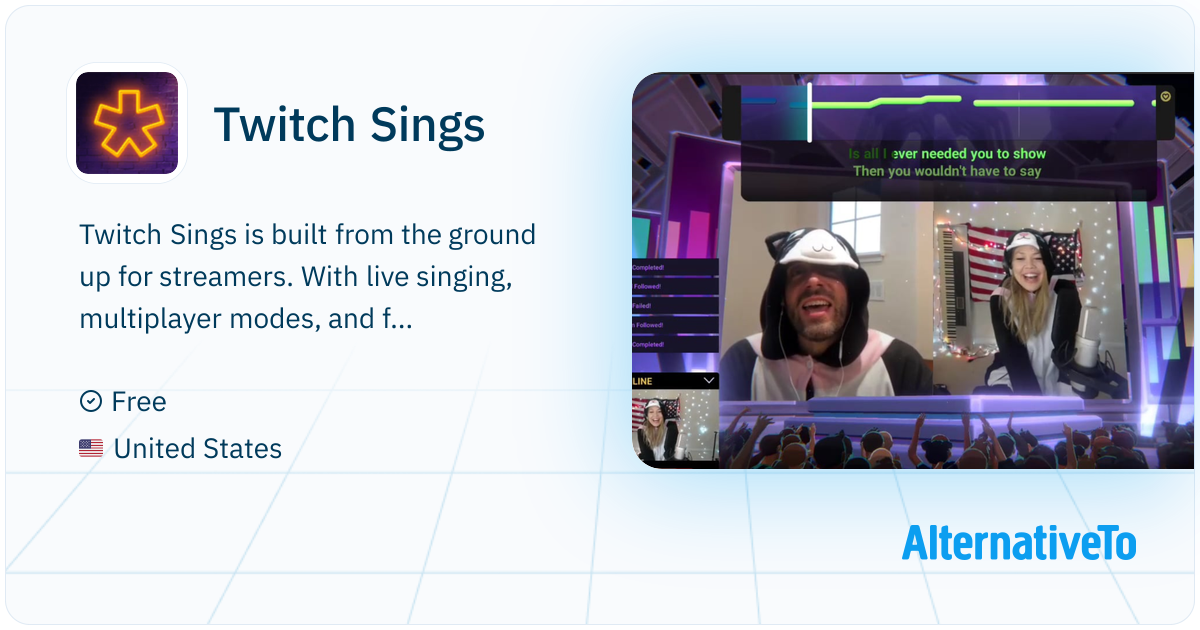 Twitch Sings: See How Twitch Does Karaoke | AlternativeTo
