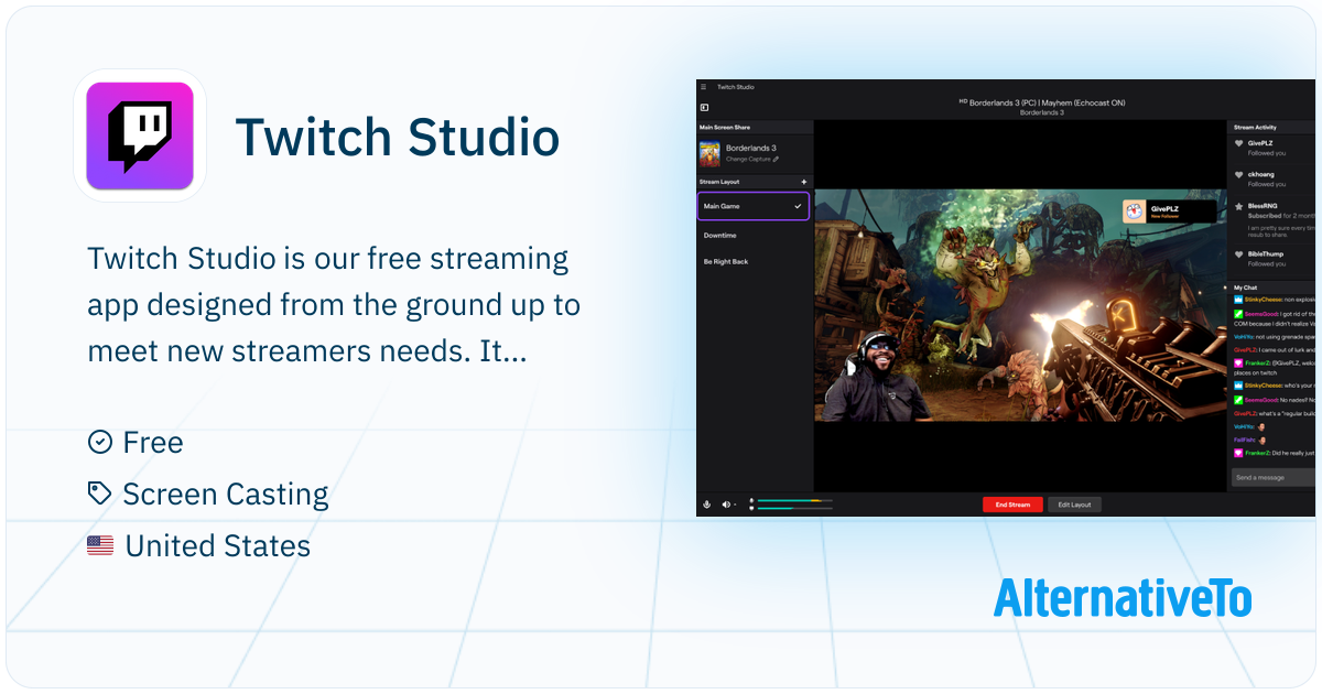 Twitch Studio: Is our free streaming app designed | AlternativeTo