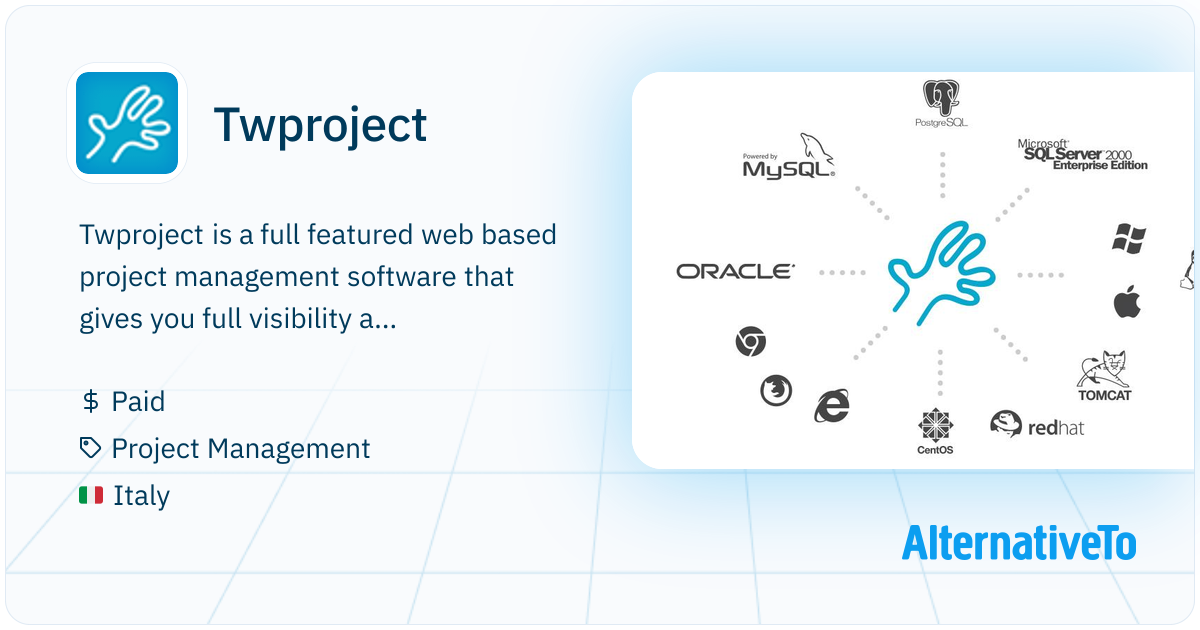 Twproject: Full featured web based project | AlternativeTo