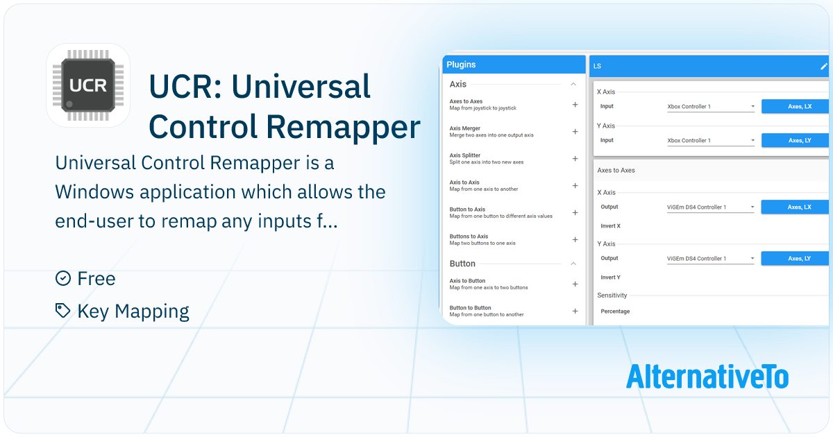 UCR: Universal Control Remapper: Universal Control Remapper is a ...