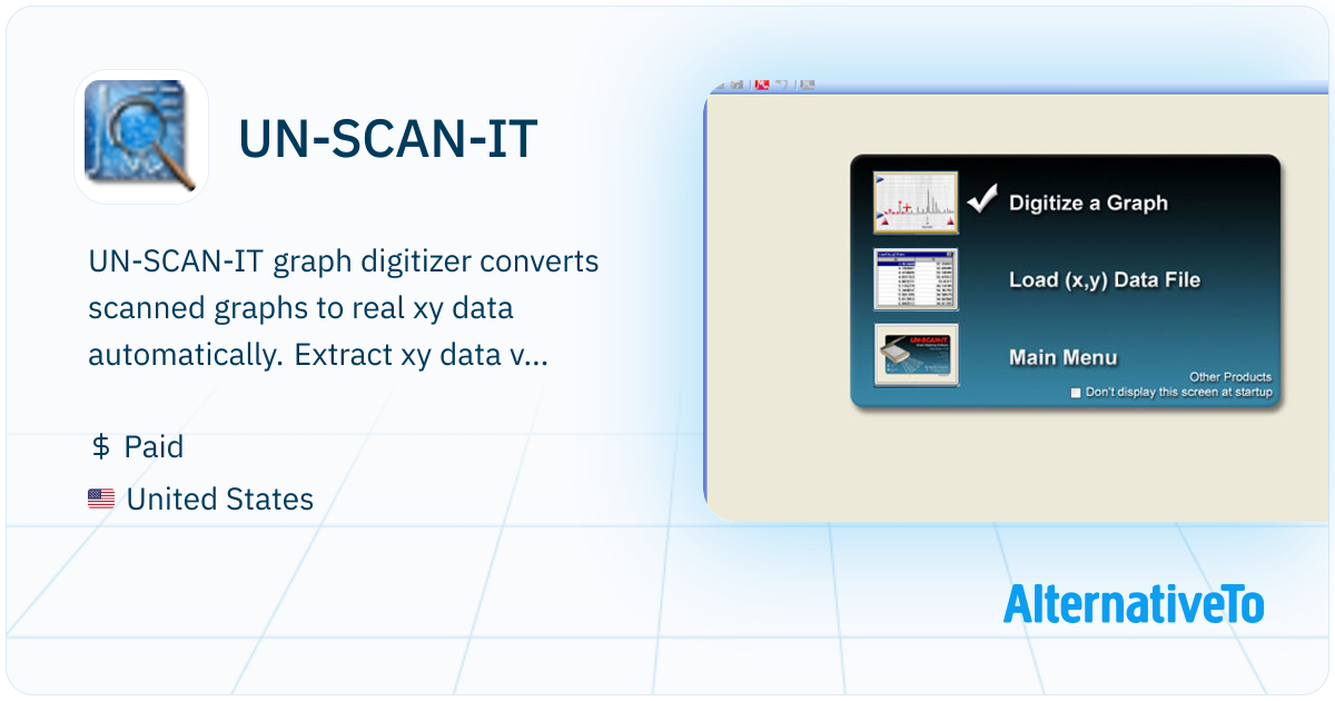 UN-SCAN-IT: Digitizing Software converts graph image files to usable (x ...