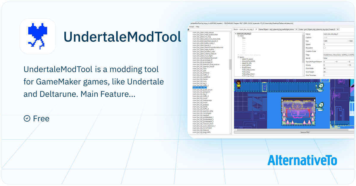 UndertaleModTool: The most complete tool for modding, decompiling and ...
