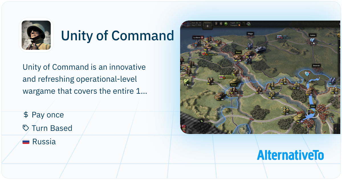 Unity of Command (Series): Innovative and refreshing operational-level ...