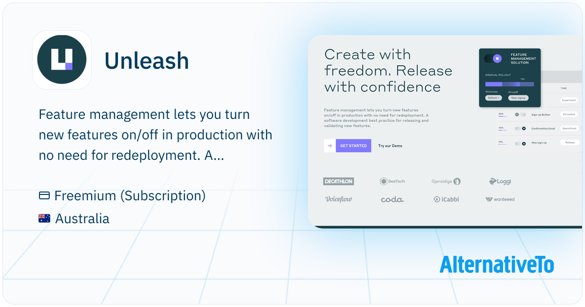 Unleash: Open-source feature flags platform. Manage your feature roll ...