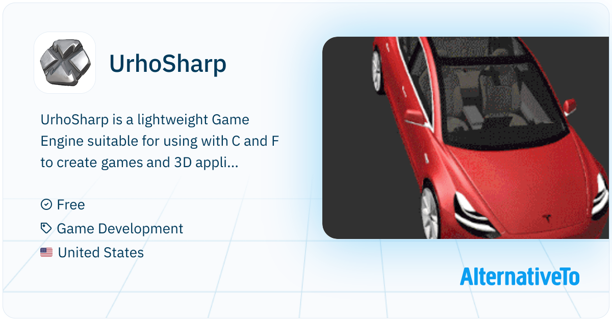 UrhoSharp: Lightweight Game Engine suitable for using with C# and F# to ...