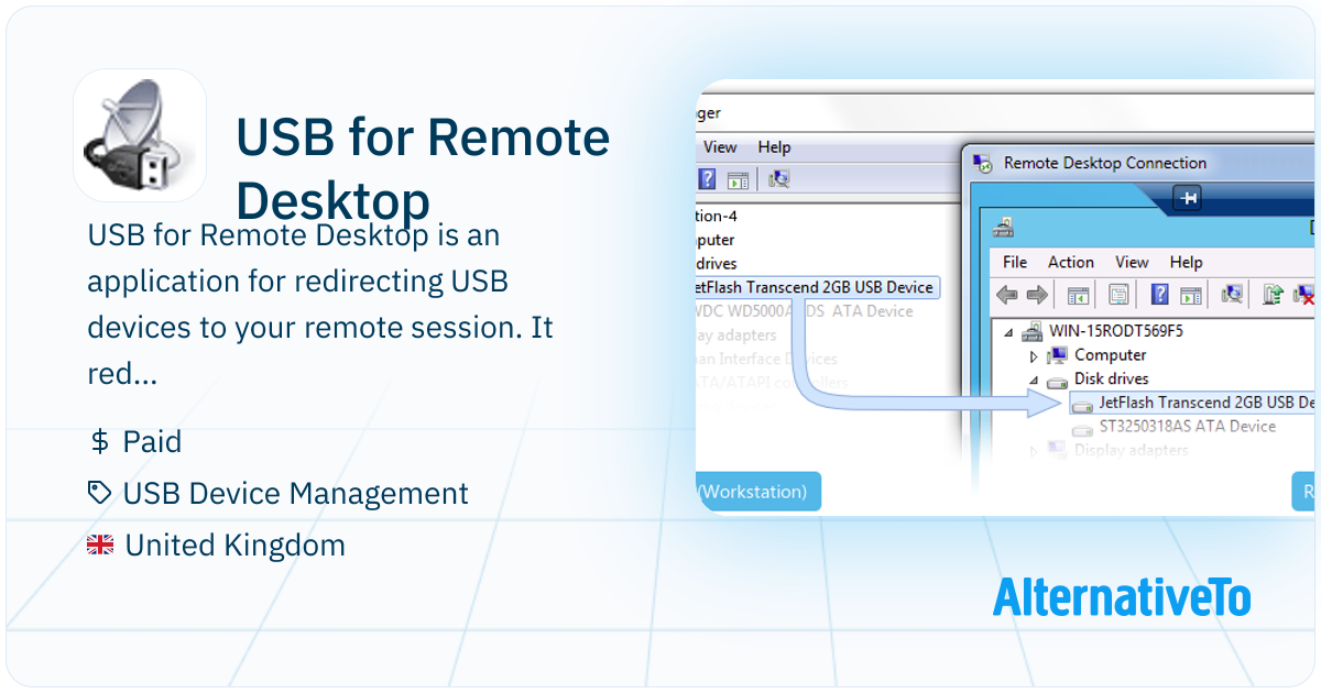 USB for Remote Desktop: Application for | AlternativeTo