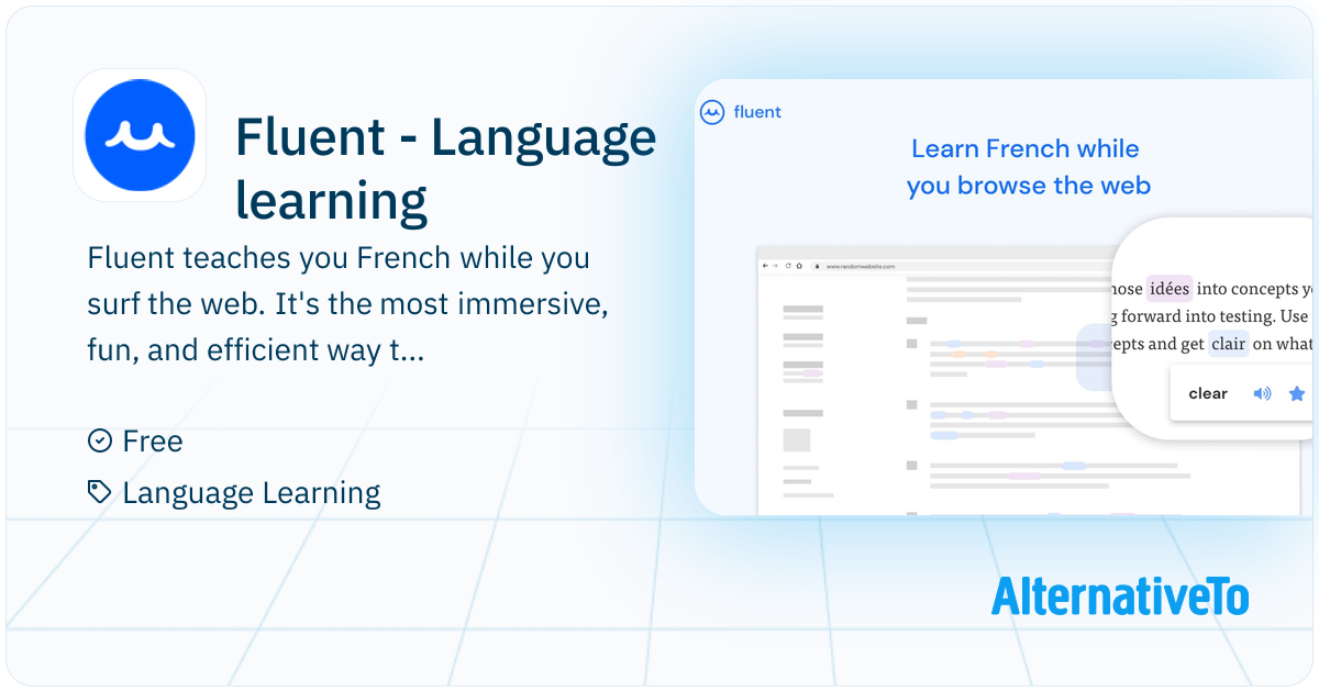 Fluentbe Language Learning Fluent - Language learning: Learn a new language by browsing the web ...