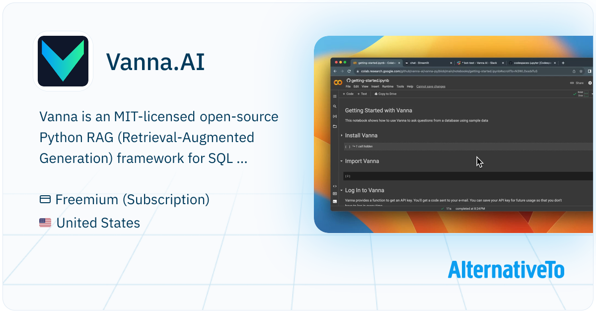 Vanna.AI: Chat with your SQL database. Accurate Text-to-SQL Generation ...