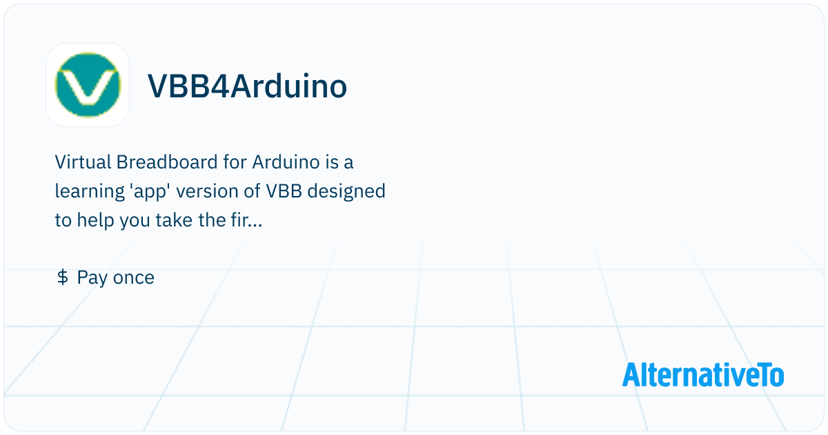 VBB4Arduino: Virtual Breadboard for Arduino is a learning 'app' version ...