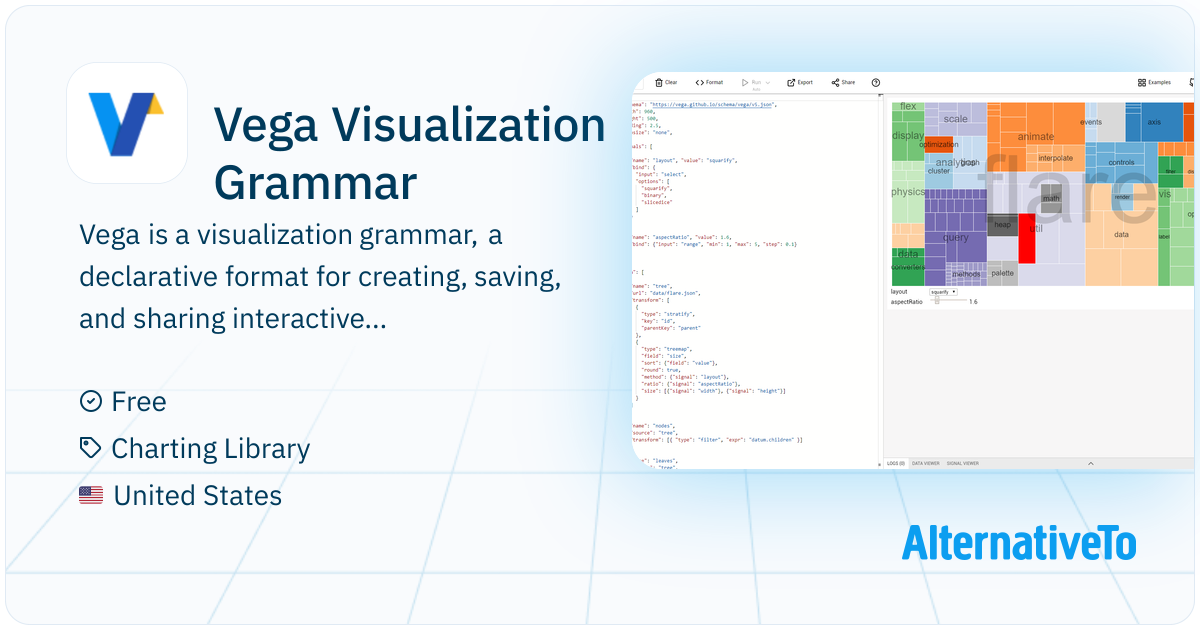 Vega Python Visualization Vega Visualization Grammar: Visualization grammar for creating, saving ...