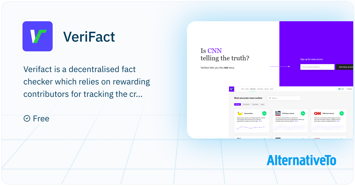VeriFact: Verifact is a decentralised fact checker which uses ...