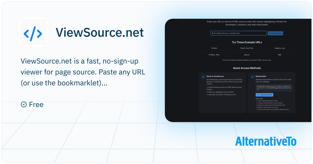 ViewSource.net: – paste any URL to see clean, pretty HTML/CSS/JS with ...