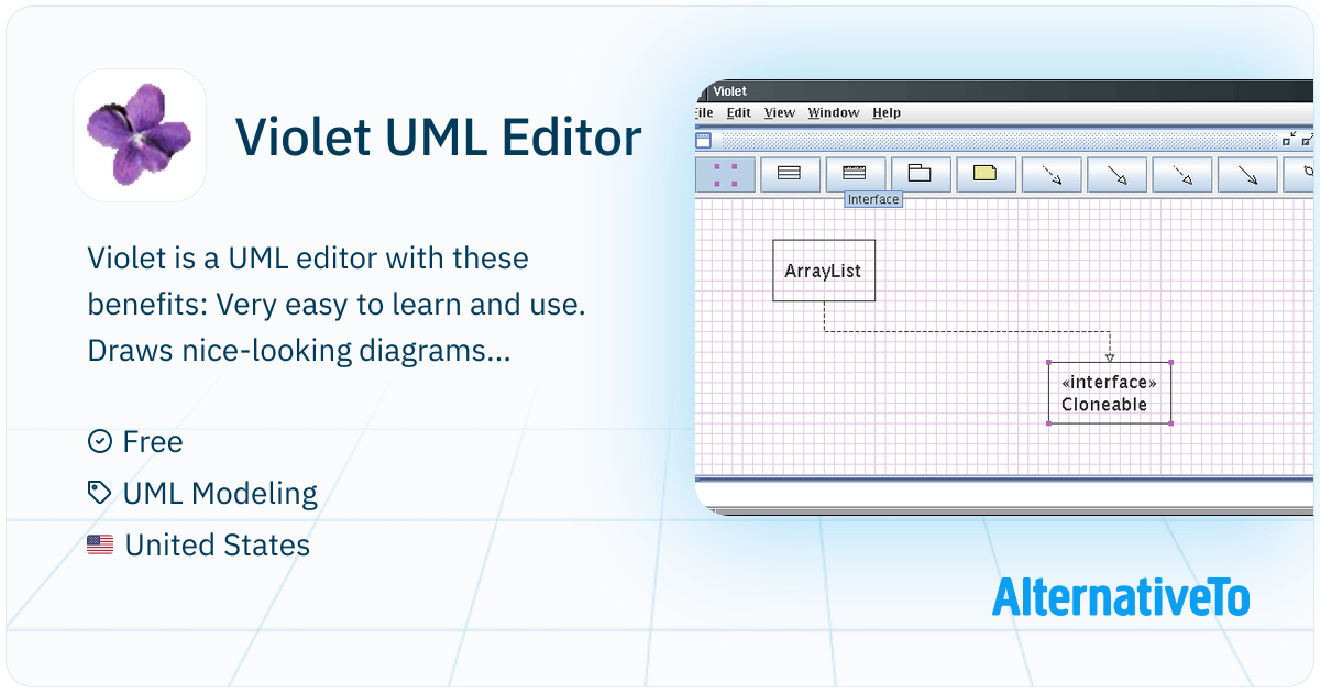 Violet UML Editor: Violet is a UML editor with these benefits: Very ...