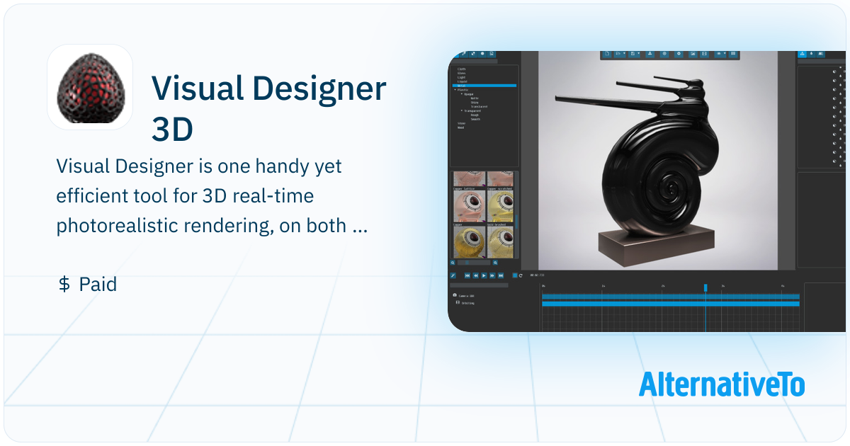Visual Designer 3D: Visual Designer is an advanced GPU & CPU ...