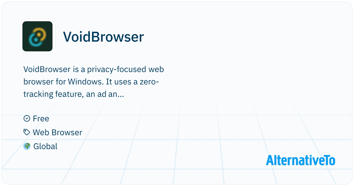 VoidBrowser: Privacy browser blocking ads, trackers, and wiping data ...