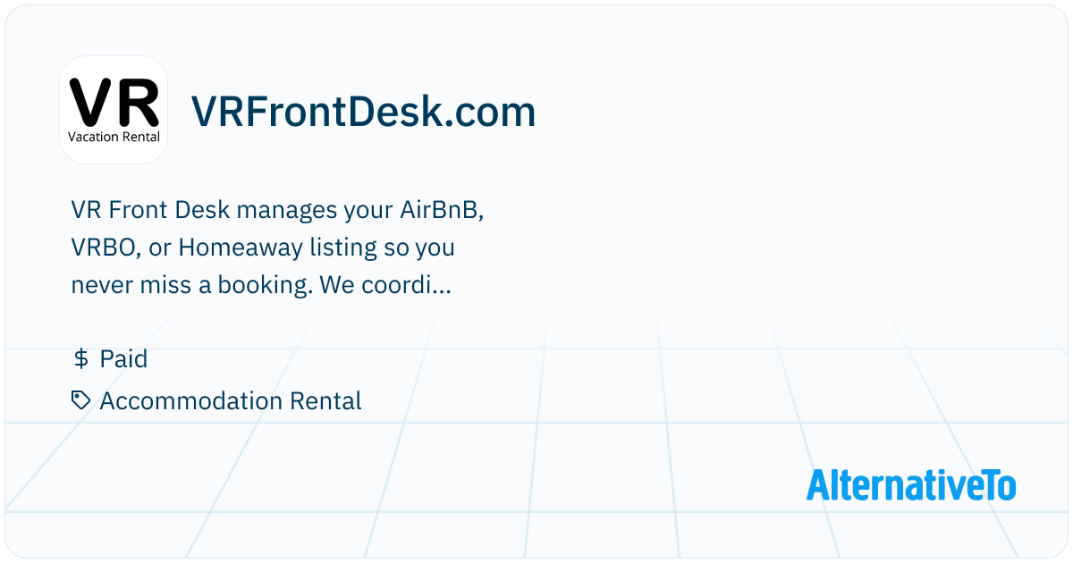 VRFrontDesk.com: 24x7 Support for Vacation Rental communications and ...