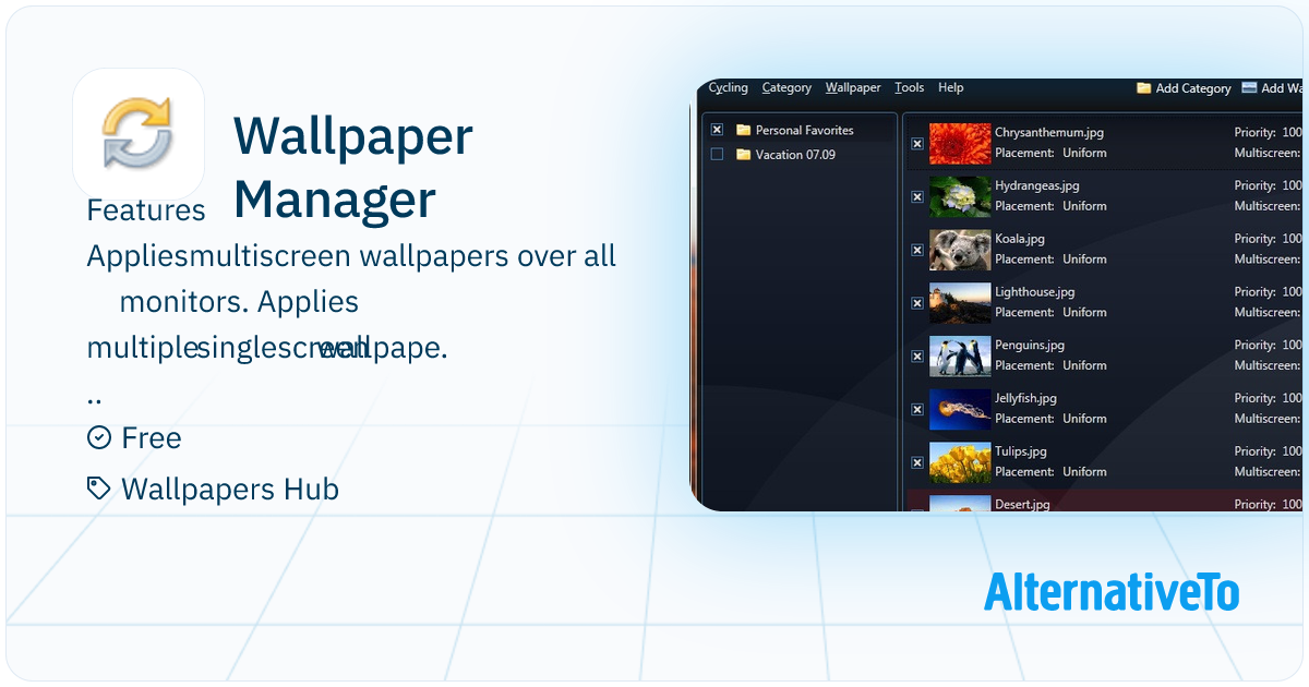 Wallpaper Manager: Wallpaper cycling and management tool especially ...