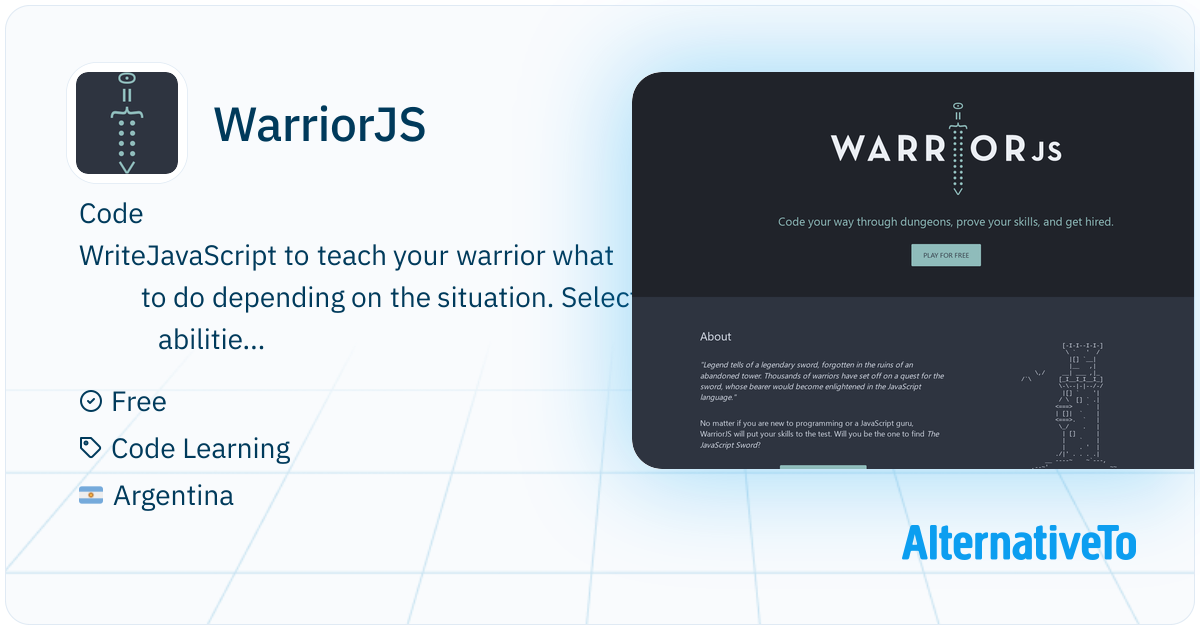 WarriorJS: An exciting game of programming and Artificial Intelligence ...