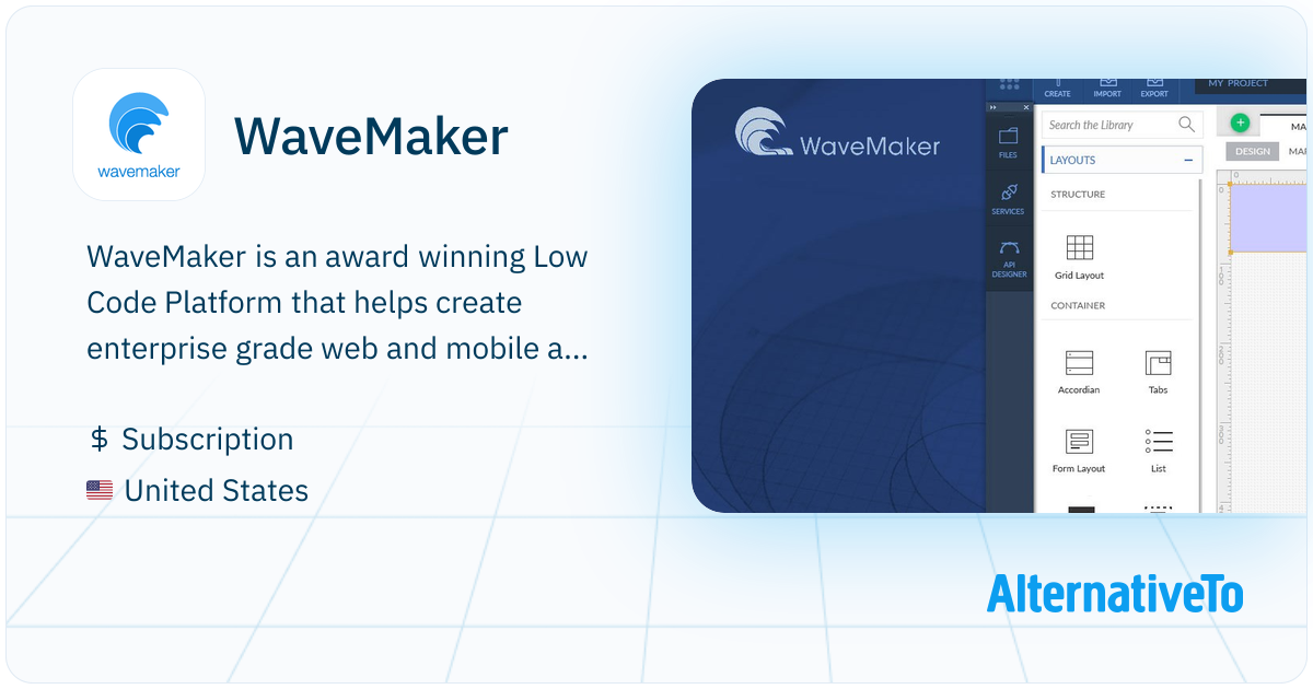 WaveMaker: A Low-code development platform to build web and mobile ...
