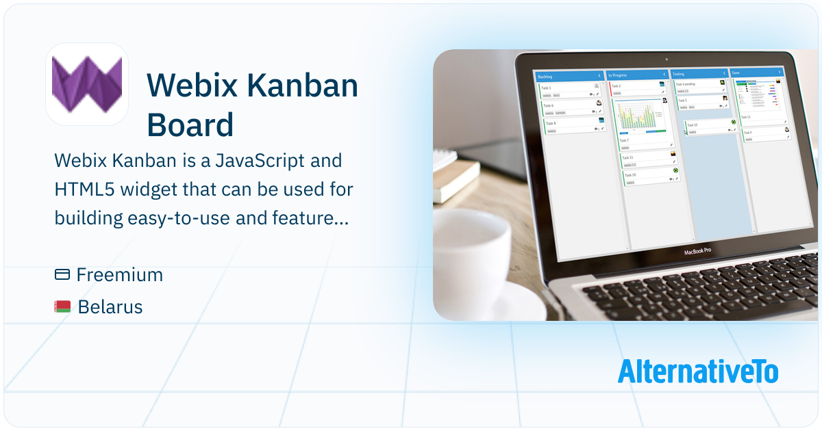 Webix Kanban Board: Webix Kanban is a JavaScript and HTML5 widget ...