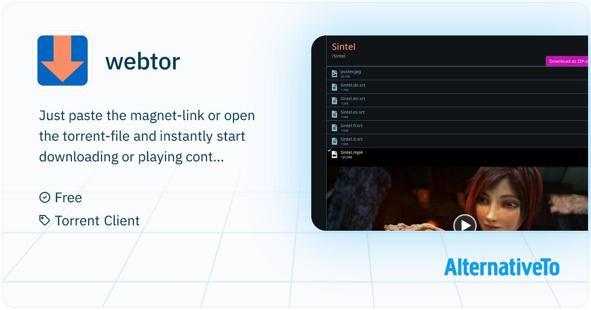 webtor: Download And Play Torrents with the first free cloud BitTorrent ...