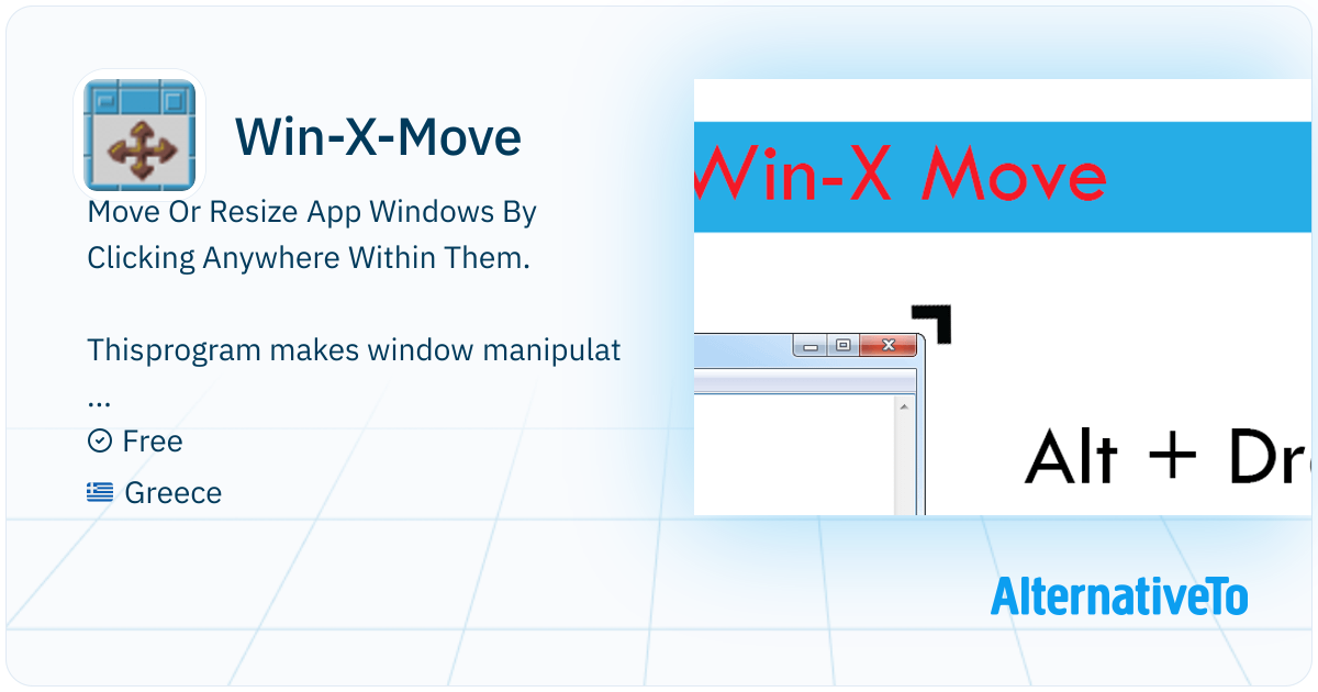 Win-X-Move: This program makes window manipulation (moving/resizing ...