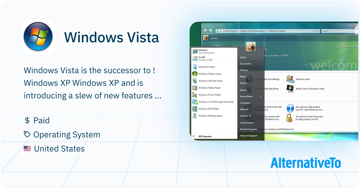 Windows Xp Successor Windows Vista: The successor to Windows XP | AlternativeTo