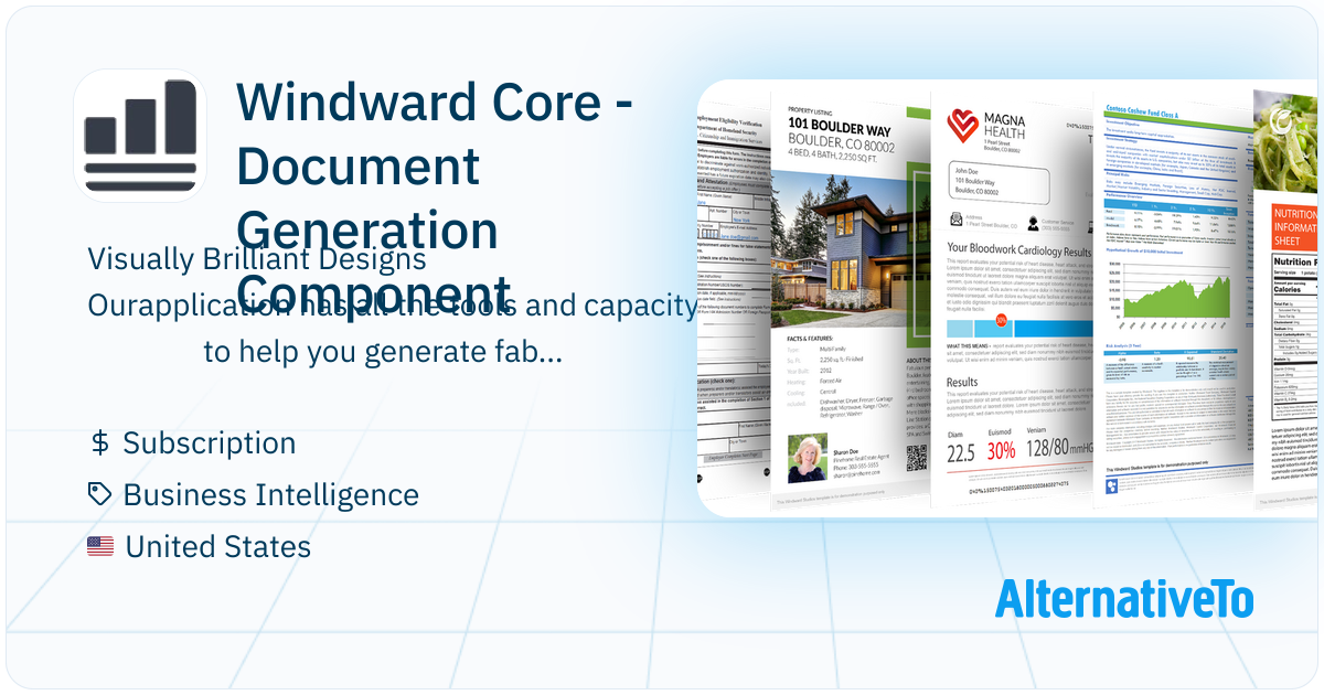 Windward Core - Document Generation Component: The Global Leader in ...