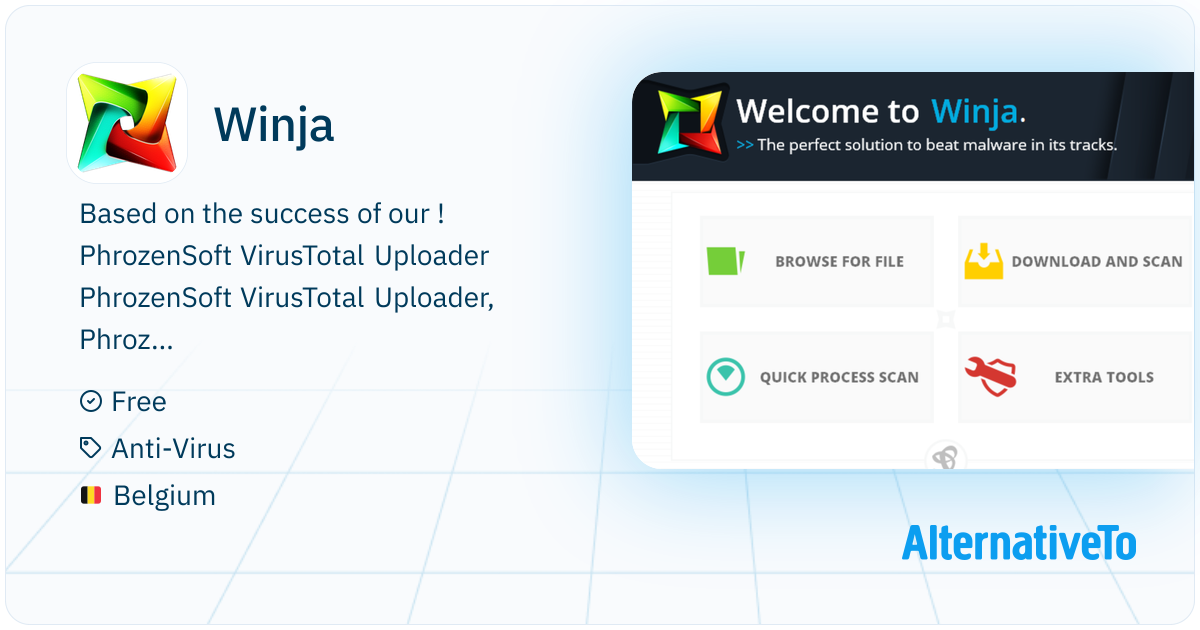 Winja: Provides malicious file scanning and monitoring capabilities ...
