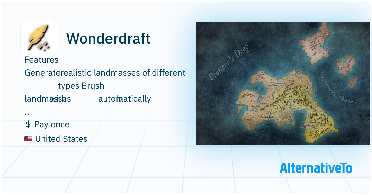 Wonderdraft: Intuitive yet powerful fantasy map creation tool for 64 ...