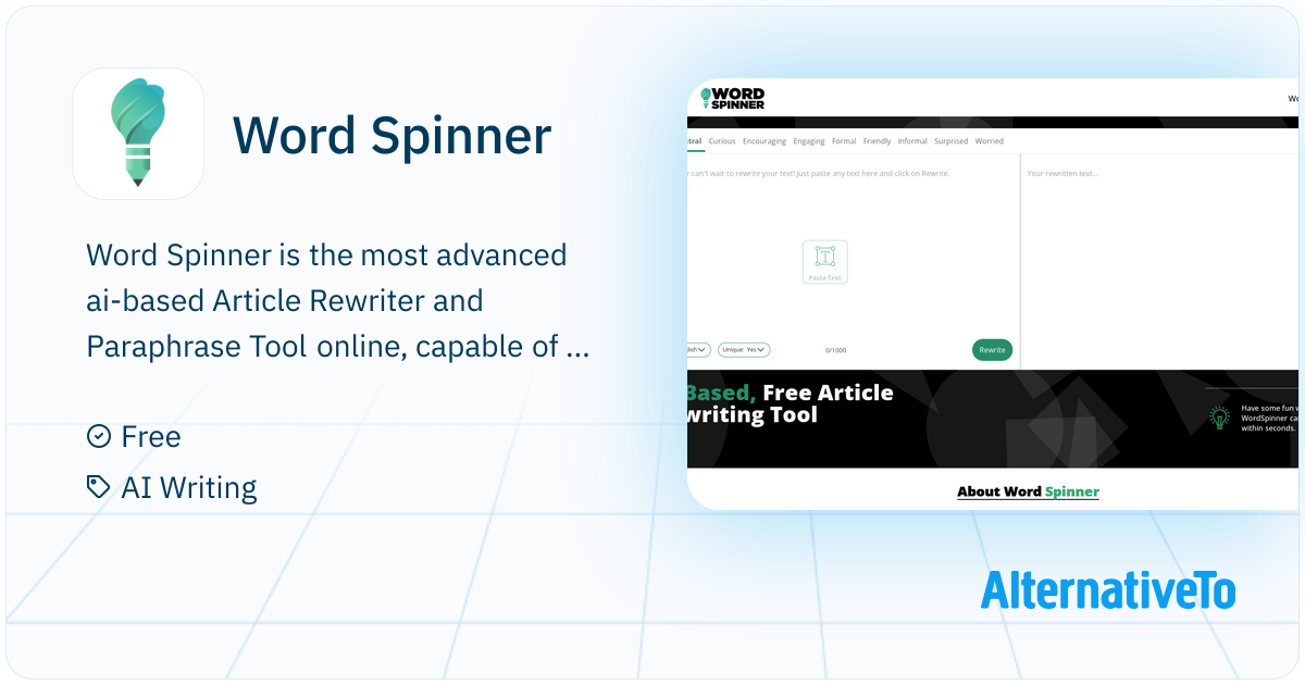 Word Changing Machine Picture Word Spinner: The most advanced ai-based article rewriter and ...