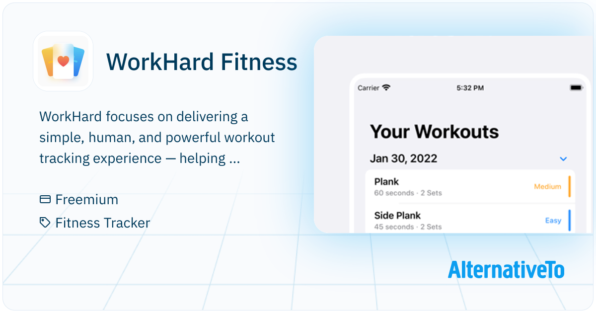Strong Computer Workout WorkHard Fitness: Your Minimal Workout Tracker | AlternativeTo