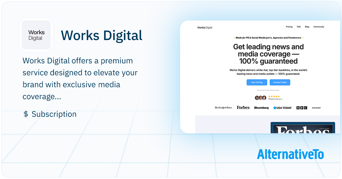 Works Digital: Get leading news and media coverage — 100% guaranteed ...