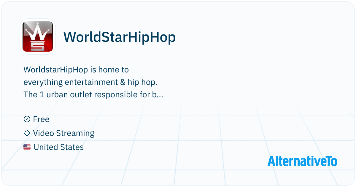 WorldStarHipHop WorldstarHipHop is home to everything AlternativeTo