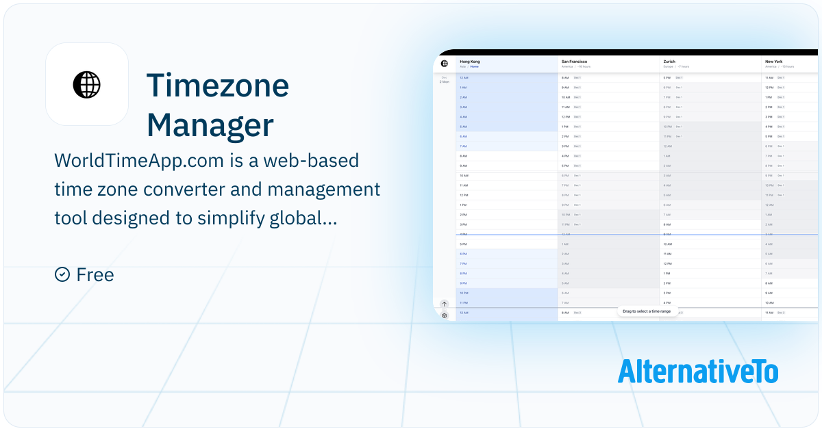 Timezone Web Ui Timezone Manager: A web application for managing and converting time ...