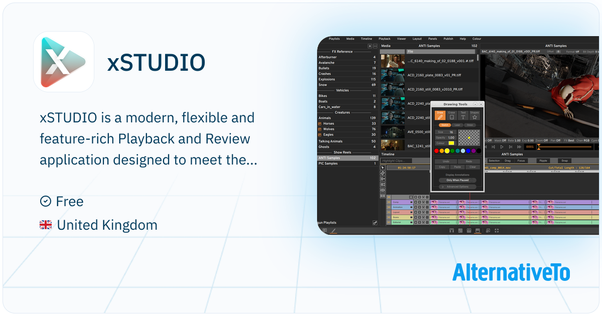 xSTUDIO: Flexible, Feature-Rich Playback and Review Application ...