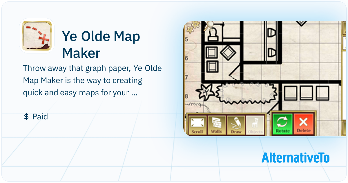 Ye Olde Map Maker: Design and print RPG game maps on any device with ...