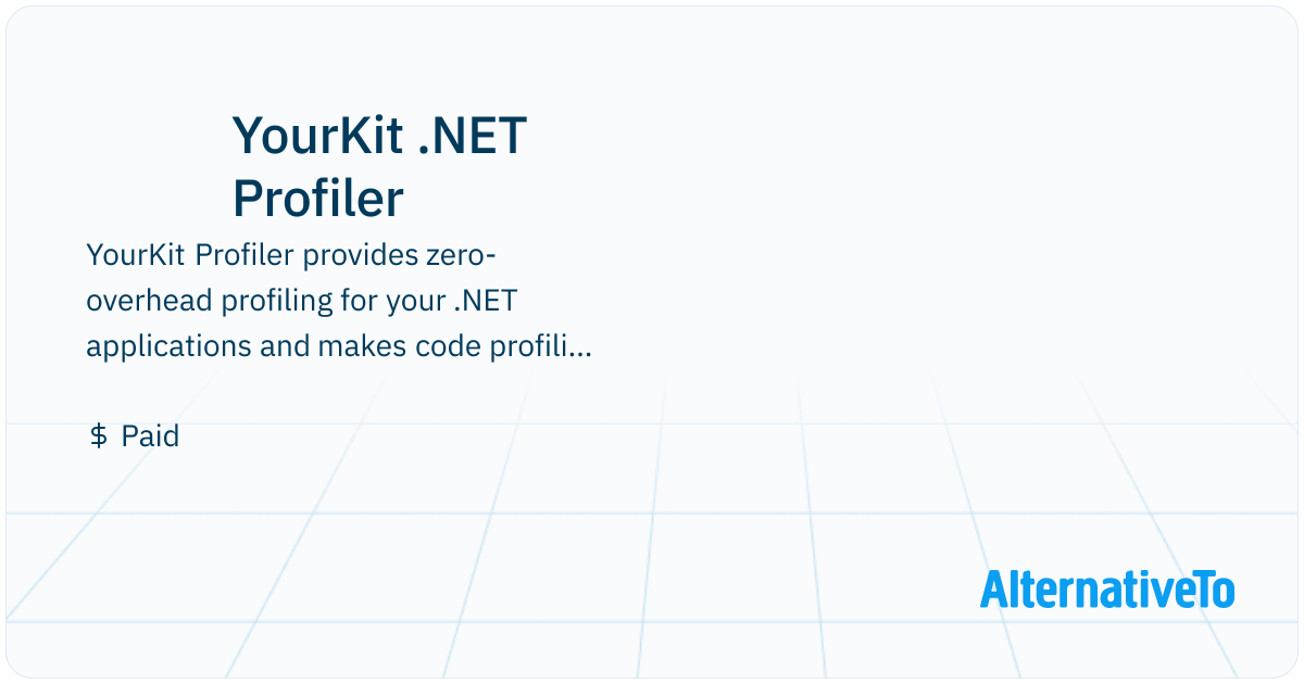 YourKit .NET Profiler: YourKit Profiler provides zero-overhead ...