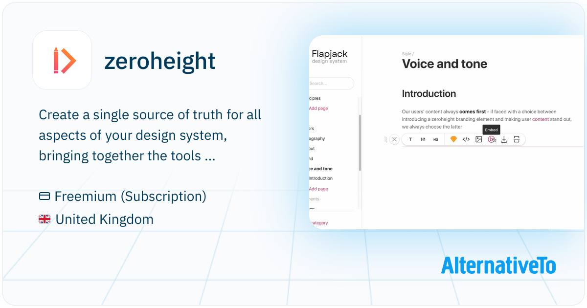 zeroheight: Create beautiful design system documentation ...