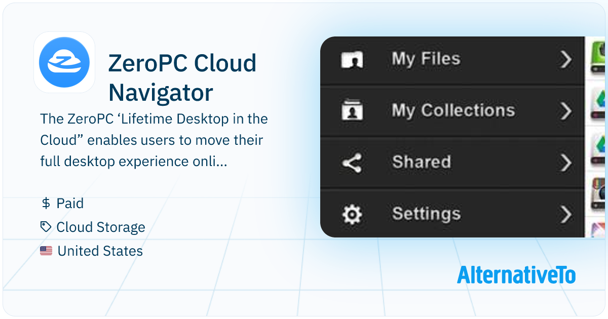 ZeroPC Cloud Navigator: The ZeroPC ‘Lifetime Desktop in the Cloud ...