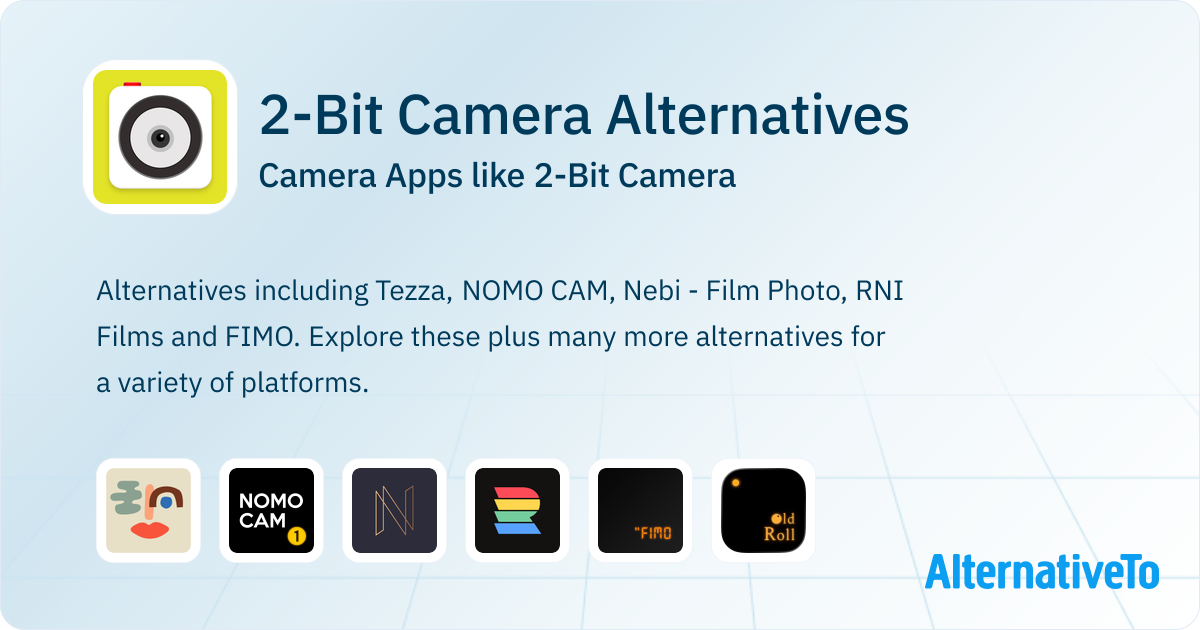2-Bit Camera Alternatives: Top 12 Camera & Similar Apps | AlternativeTo